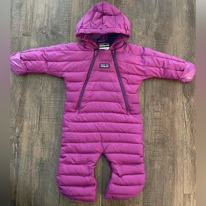 Patagonia 0-3 month Down Bunting Snowsuit